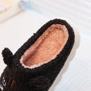 Cozy Winter Cat Slippers
