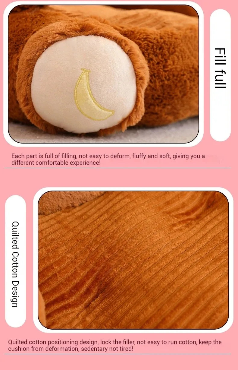 Plush Pet Bed - 7 Cute Characters for Ultimate Comfort