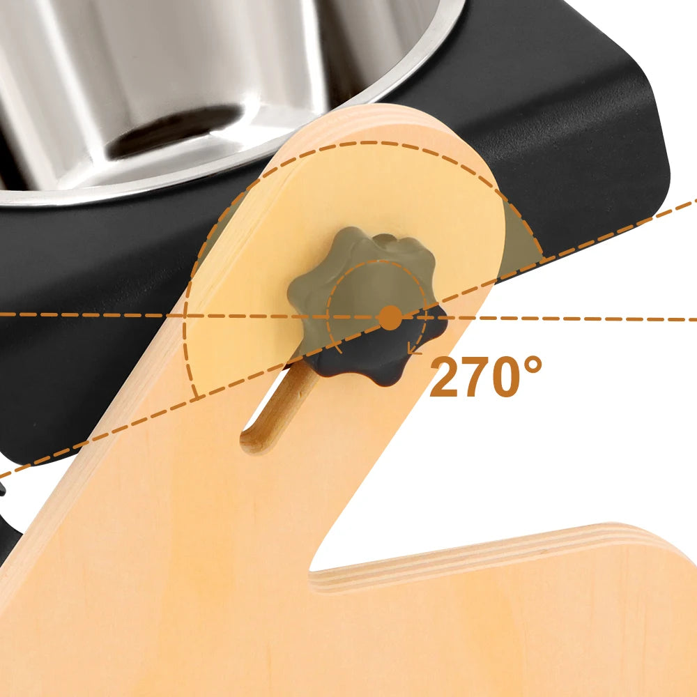 Adjustable Tilt Elevated Bowls