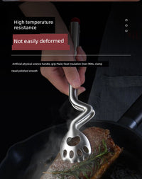 Cat's Paw Multi-Functional Food Clip Tong - Stainless Steel Kitchen Tool