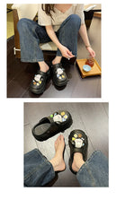 🌸 Cinnamoroll Platform Sandals - Kawaii Thick Sole Summer Paradise for Women