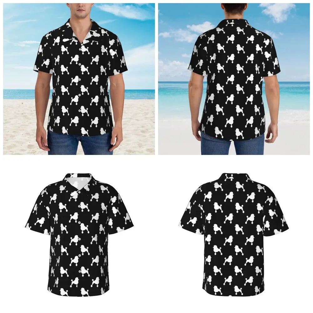 Golden Retriever Hawaiian Shirt - Retro Style