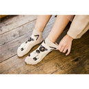 Playful Cat Cartoon Socks