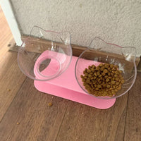 Elevated Non-Slip Cat Bowl