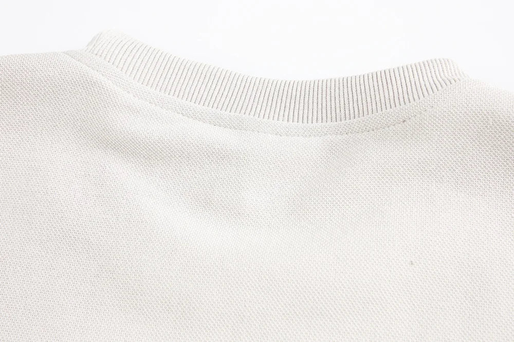 Dog Print Fake Two-Piece Men's Sweatshirt - Retro Patchwork Crew Neck