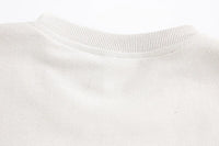 Dog Print Fake Two-Piece Men's Sweatshirt - Retro Patchwork Crew Neck