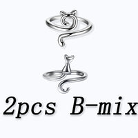 Protective Cat Ears Crochet Ring