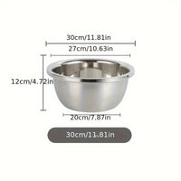 Heavy-Duty Stainless Bowls