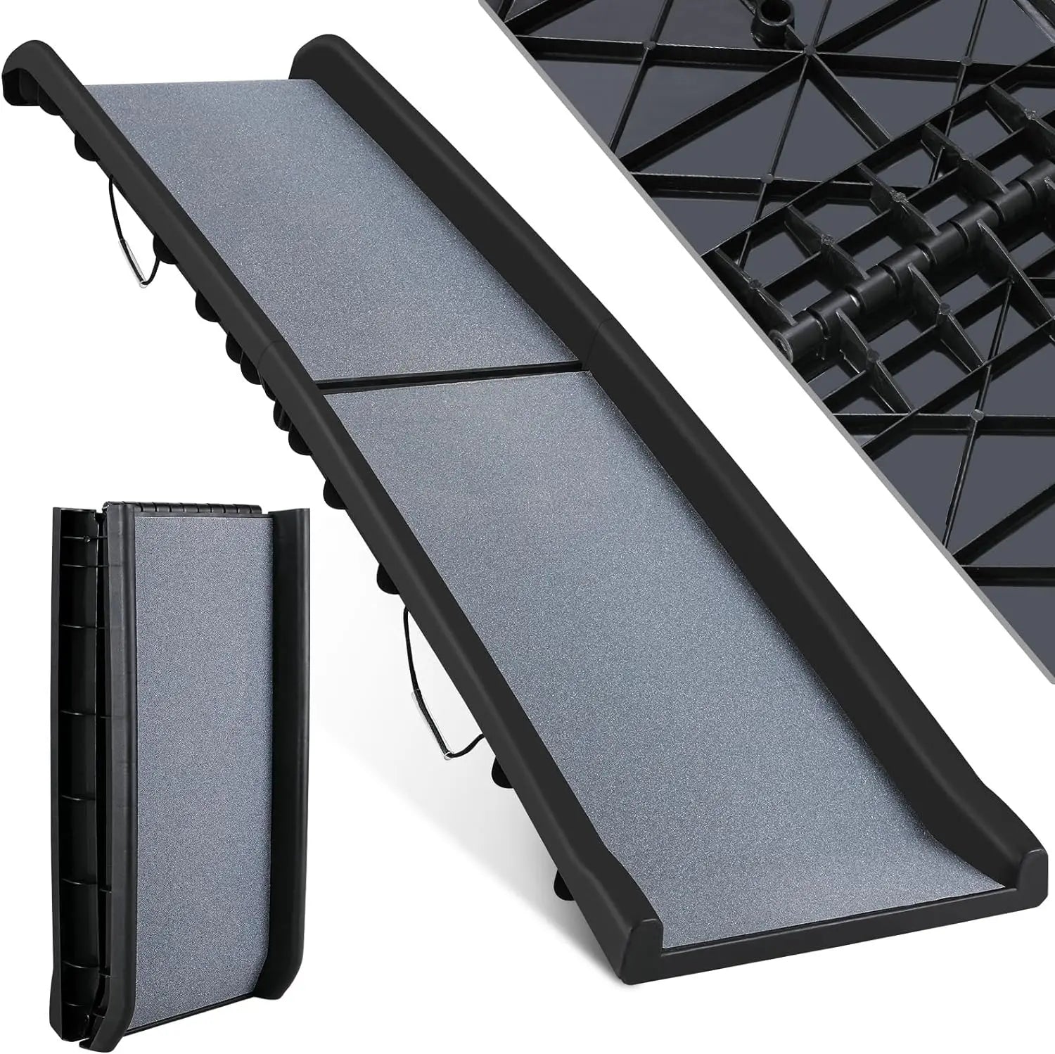 Folding Pet Ramp - 156cm Portable Car Ramp for Dogs