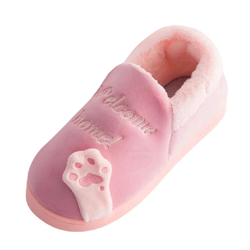 Women's Winter Cat Home Slippers
