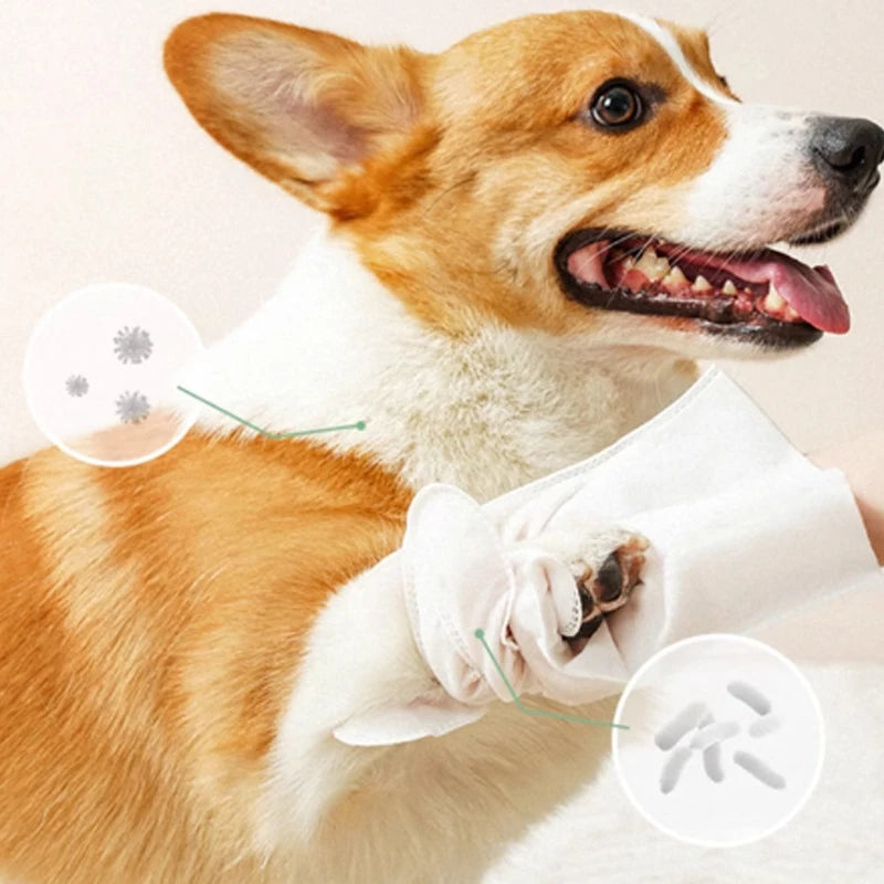 Gentle Pet Cleaning Wipes