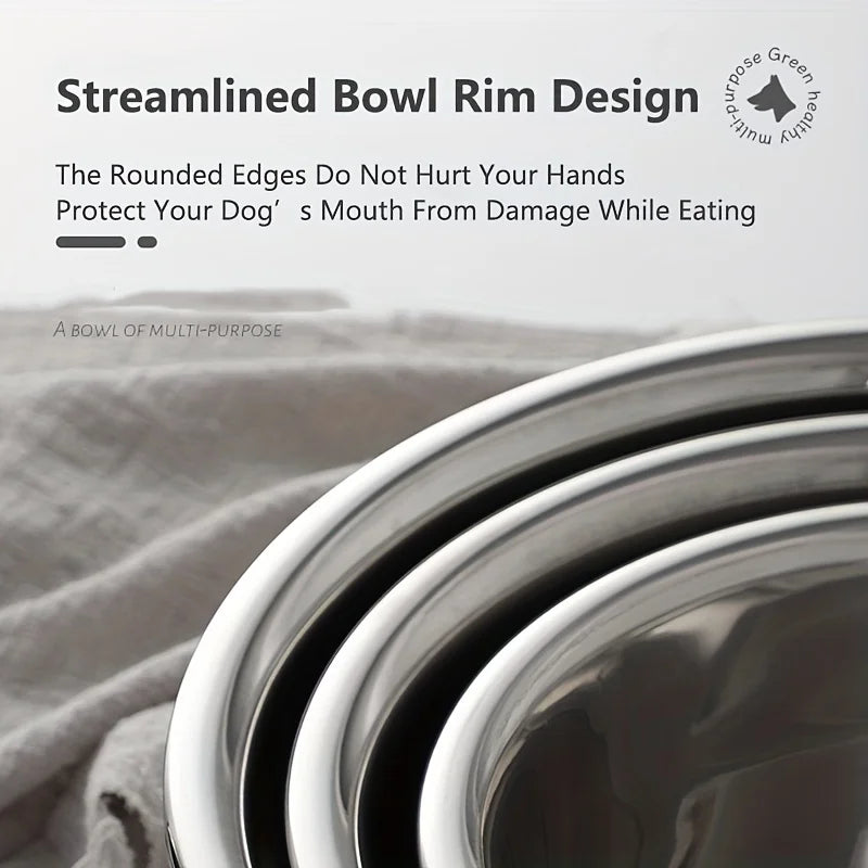 Heavy-Duty Stainless Bowls
