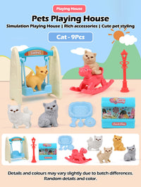 Pet Family Playset - Miniature Dog House Adventure