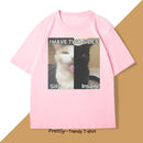 Silly & Insane Cat Meme Tee