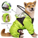 Adorable Dog Raincoat - Waterproof Jumpsuit Fun