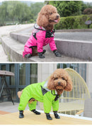 Adorable Dog Raincoat - Waterproof Jumpsuit Fun