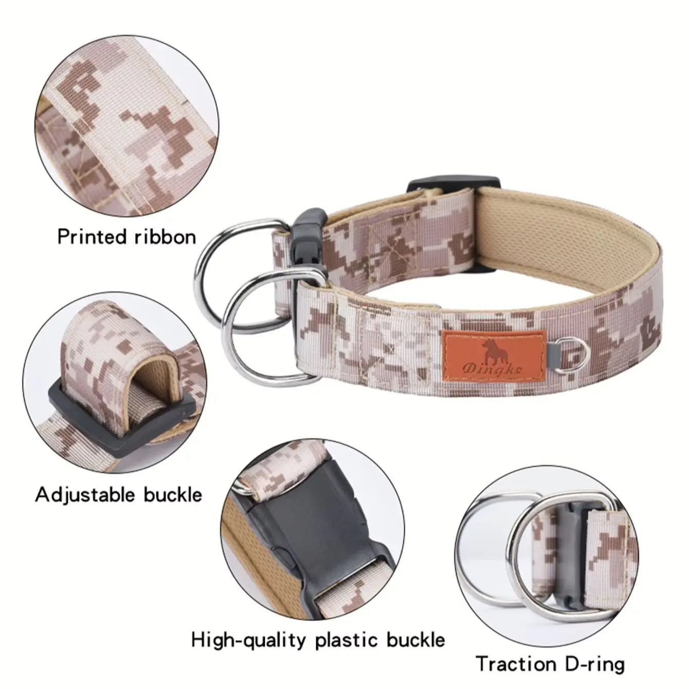 Tactical Buckle Dog Collar