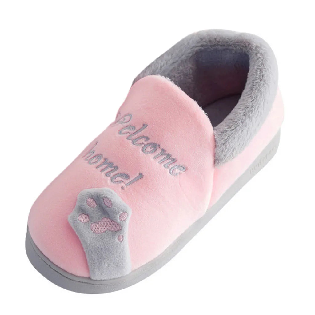 Women's Winter Cat Home Slippers
