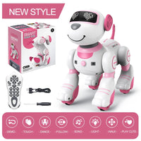 Intelligent Robot Dog Remote Control Electronic Sing Dance Follow Smart Interactive Stunt Music Toy Programmable Puppy Kid Gift by Tail chasers