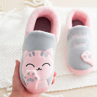 Women's Winter Cat Home Slippers