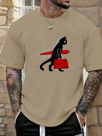 Cat Quote Graphic T Shirt