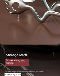 Cat's Paw Multi-Functional Food Clip Tong - Stainless Steel Kitchen Tool