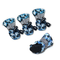 Winter Dog Boots - Water-Resistant Paw Protectors for Large & Medium Dogs