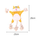 Playful Knotted Animal Toy by Tail chasers