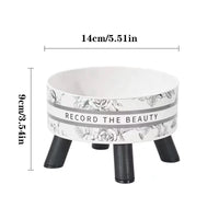 Beautiful Flower-Shaped Cat Bowl