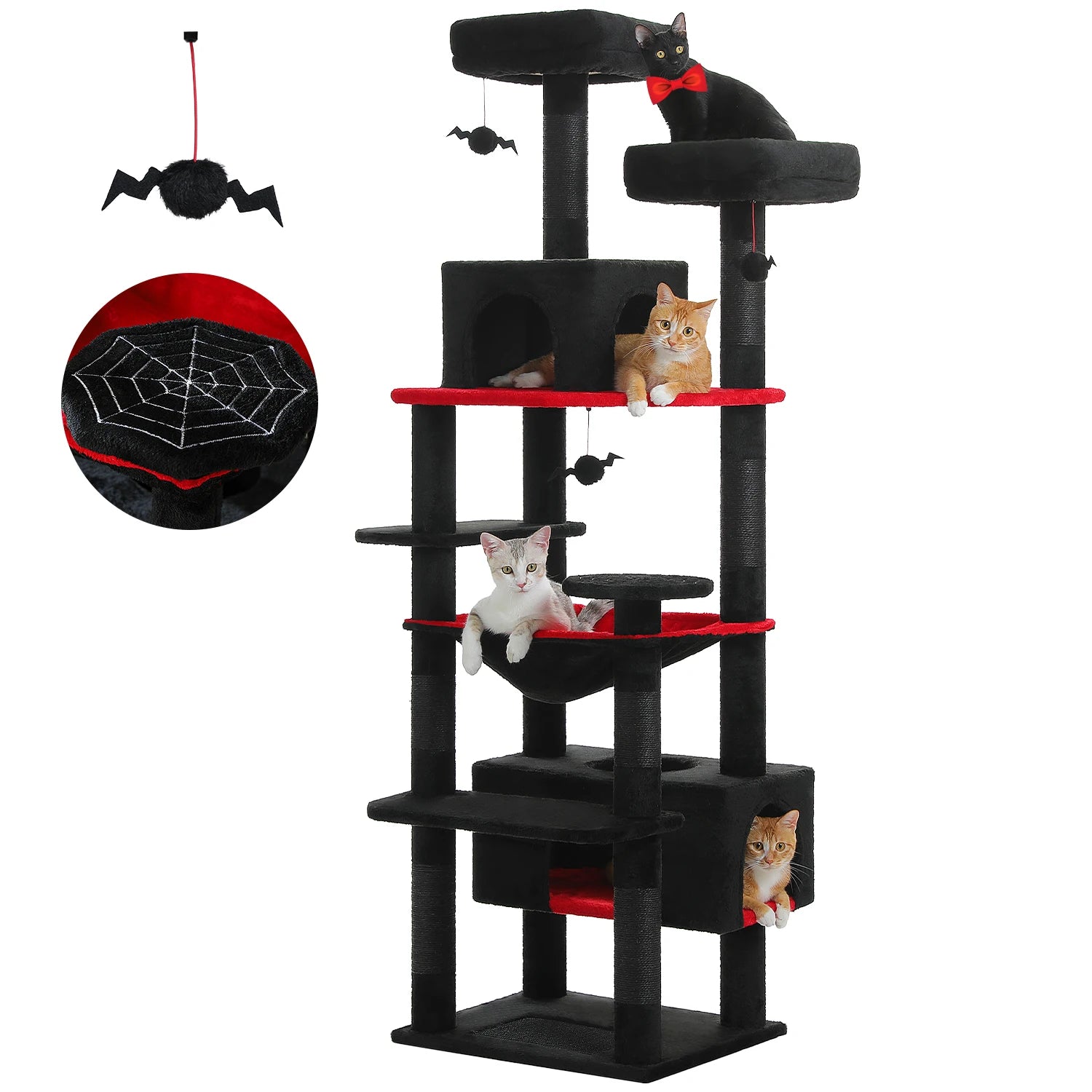 Spacious Multi-Level Cat Tower