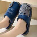 Lucky Cat Couple Cotton Slippers