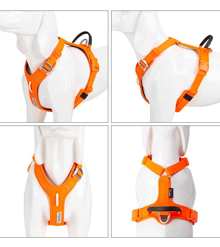 No-Pull Reflective Dog Harness - Adjustable Vest