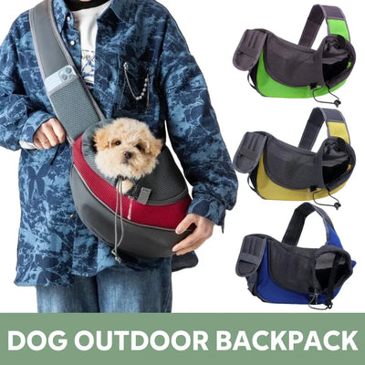 Adventure Dog Backpack - Breathable Mesh Carrier