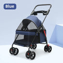 Lightweight Pet Stroller - Foldable Travel Stroller for Small Dogs & Cats