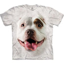 Cute Dog Face 3D Graphics Tee