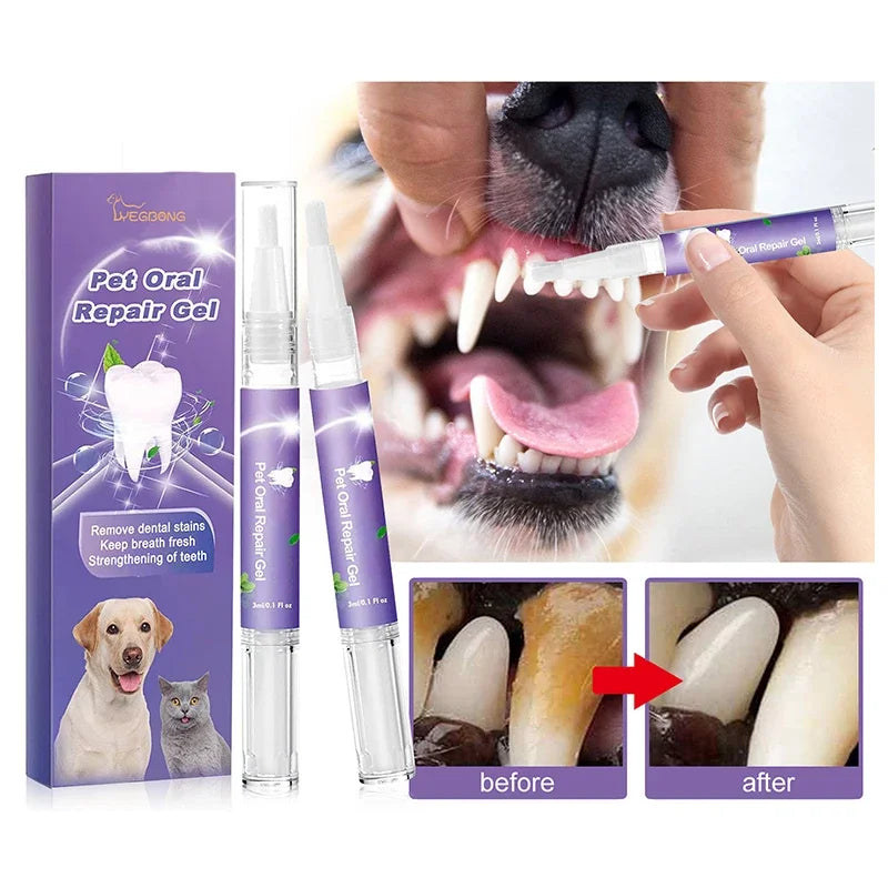 Pet Teeth Cleaning Pen - Oral Care for Dogs & Cats