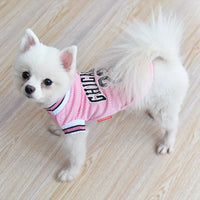 Mesh Breathable Dog Basketball Jersey - Summer Cooling Vest