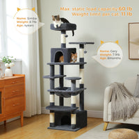 Spacious Multi-Level Cat Tower