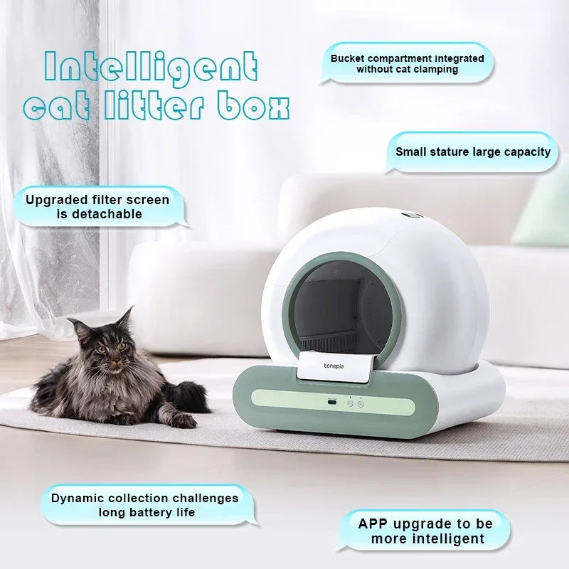 TONEPTE Smart Self-Cleaning Litter Box