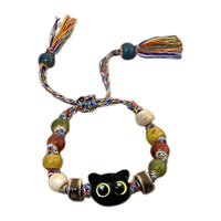 Cartoon Cat Charm Bracelet - Y2K Style