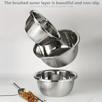 Heavy-Duty Stainless Bowls