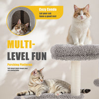 Tall Multi-Level Cat Tower by Tail chasers