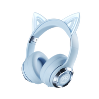 Cat Ear LED Bluetooth Headphones - Kids Wireless Gaming Headset