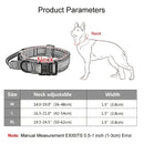 Tactical Dog Collar, Pet Dog Collar, Military Dog Collar Adjustable Dog Training Collar With Quick-release Buckle by Tail chasers