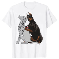 Doberman Dalmatian Dog T-Shirt