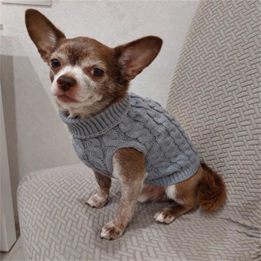 Warm Winter Dog Sweater