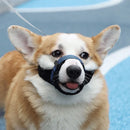 Reflective Tactical Muzzles for Medium Large Dogs Leads for Anti Barking Training Rope Guide Pet Mouth Cover Big Dog Accessories by Tail chasers