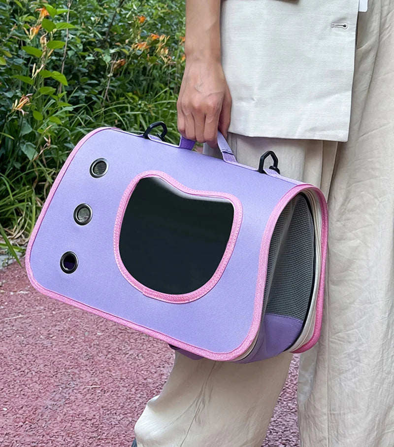 Portable Foldable Cat Carrier