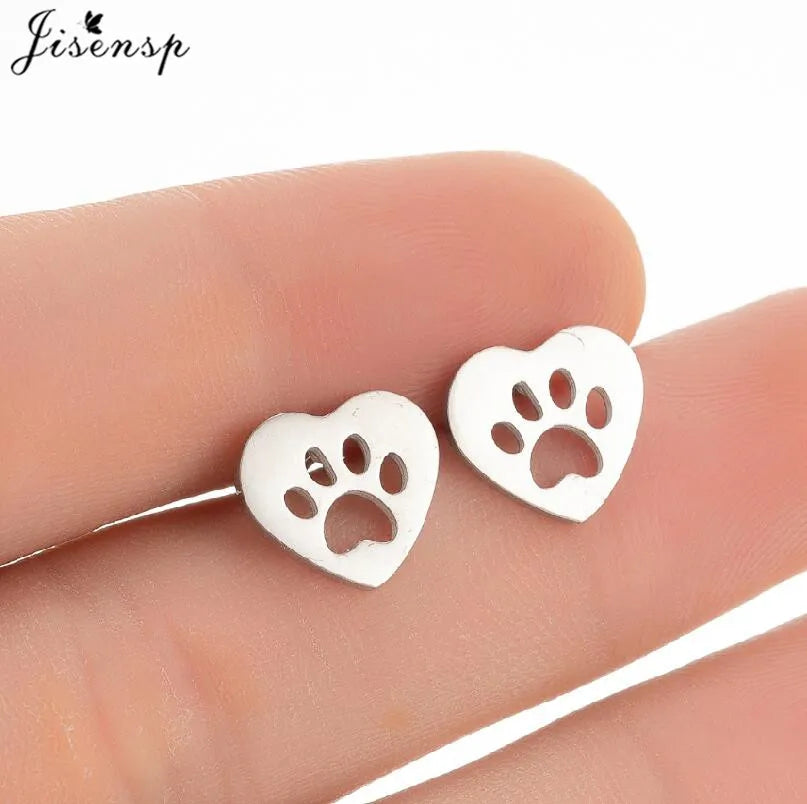 Whimsical Animal Stud Earrings by Tail chasers