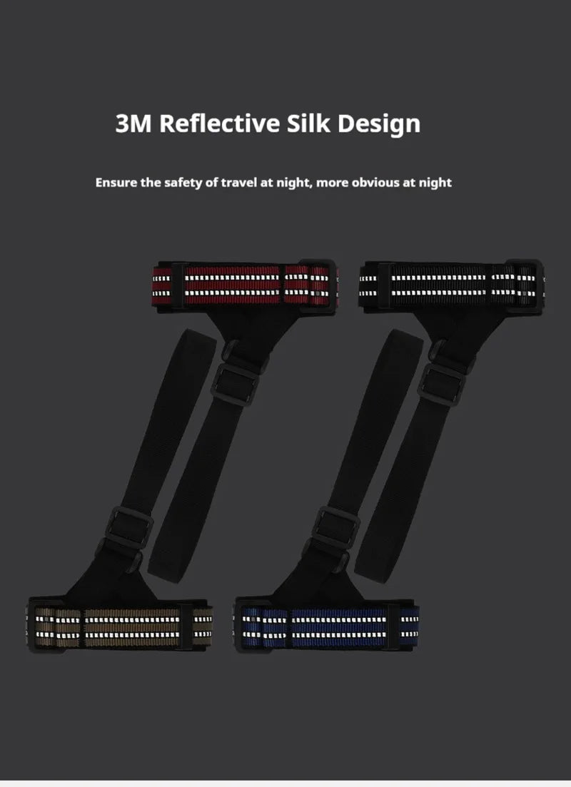 Reflective Tactical Muzzles for Medium Large Dogs Leads for Anti Barking Training Rope Guide Pet Mouth Cover Big Dog Accessories by Tail chasers